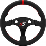 Simagic P-330R Steering Wheel w/o Hub, 330mm - Leather