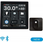 Shelly Wall Display + BLU H&T Sensor WiFi/Bluetooth Black
