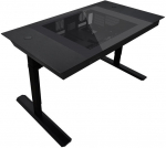 Lian Li DK07 desk case, dual-system, 2x E-ATX, black