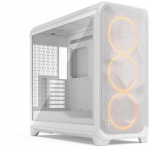 Fractal Design Meshify 3 XL White RGB TG Light Tint Midi Tower Case