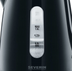 Severin WK 3410 kettle, black, 1.0 L
