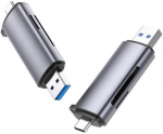 Ugreen CM185 USB 3.0 + USB-C SD & microSD Card Reader
