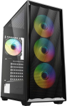 Sharkoon VK4 ARGB ATX case 1x glass black