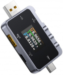 FNIRSI FNAC-28 2-in-1 USB Tester (USB-C & USB-A)