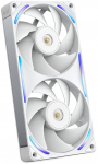 NZXT F240X RGB 240mm case fan, LCP rotor, aRGB, white