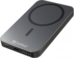 Sandberg Magnet Wireless Powerbank 5000 ALU