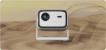 Projector Wanbo Vali 1 White, Full HD, 900 ANSI, Android TV 11, Gimbal