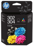 HP Set ink 302/304 B82L1AE black + Tri-Color