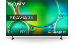 Sony TV | K75S25M2 Bravia 2 | 75 | Smart TV | Google TV | 4K UHD | Black