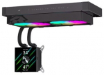 Gamemax CPU Liquid Cooler GLACIER 240 LCD BK Black