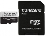 TRANSCEND 128GB microSD w/ adapter U1