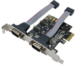 Logilink Schnittstelle PCIe Karte 2x seriell