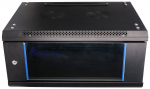 Extralink Rackmount cabinet 4U 600x450 Black wall mounted