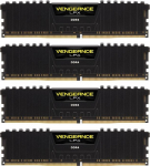 Corsair VENGEANCE LPX 64GB (4x16GB) DDR4 2400MHz C14 Memory Kit, Black