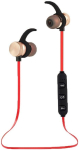 Słuchawki z mikrofonem Esperanza EH186L douszne Bluetooth metalowe miedziane