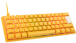 Ducky One 3 Yellow Mini 60% RGB LED Gaming Keyboard, MX-Speed-Silver