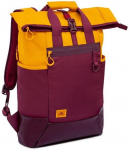 Laptop Backpack 15.6" 25L Rivacase 5321 maroon-yel