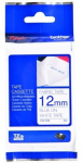 BROTHER TZFA3 12 BLUE ON WHITE FABRIC