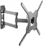 32-55", max 30 kg, 180&deg;, VESA 100x100 - 400x400, Black