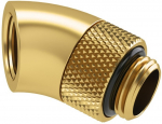 Barrow Adapter 45 Grad G1/4 Zoll AG auf G1/4 Zoll IG - drehbar, gold