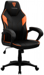 ThunderX3 EC1 Series Black/Orange Gaming Chair with Carbon Look Leather