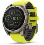 Garmin fenix 8 3.3 cm (1.3") 47 mm Digital 260 x 260 pixels Touchscreen Titanium Wi-Fi GPS (satellite)