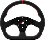 Simagic P-325D Steering Wheel w/o Hub, 325mm - Leather