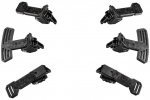 Asetek SimSports carbon paddle kit - black