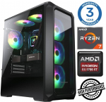 INTOP Ryzen 7 5700X 16GB 1TB SSD M.2 NVME+2TB RX6600 8GB no-OS