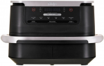 Ninja AF550EU fryer Double 6.6 L Stand-alone 2470 W Hot air fryer Black, Silver
