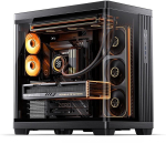 Jonsbo TK-4 Case, Mid Tower, ATX, Tempered Glass - Black