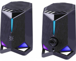 Speakers Defender Rocket 2.0 6w LED USB, black