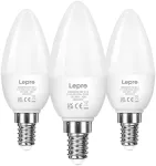 LEPRO 600059-WW-EU-3 LED Bulb, E14, C37, 4.2W (40W), 470 lm, 2700K