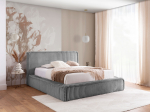 Voodi NIDA + madrats BASE Comfort (160X200)