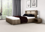 Voodi FEBO + madrats BASE Comfort (160X200)