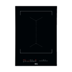 Pliidiplaat AEG, Domino, 2 x induktsioon, 36 cm, l&otilde;igatud serv, must