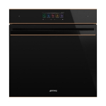 Auru-kombiahi Smeg Dolce Stil Novo, 68 l, A+, aurupuhastus, must/vask
