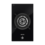 Pliidiplaat Smeg Classic, 1 x WOK gaas, 30 cm, must