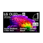 LG OLED77G61LW 195.6 cm (77") 4K Ultra HD Smart TV Wi-Fi Black