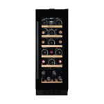 Veinik&uuml;lmik Electrolux 82 cm, integreeritav, puutejuhtimine, must+klaas