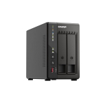 QNAP TS-253E NAS Tower Intel&reg; Celeron&reg; J6412 8 GB 0 TB QNAP QTS Black