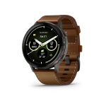 Garmin Venu 4 3.56 cm (1.4") AMOLED 45 mm Digital 454 x 454 pixels Touchscreen Black Wi-Fi GPS (satellite)
