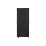 LANBERG FREESTANDING RACK CABINET 19" 47U 800x1200 GLASS DOOR LCD BLACK FF01-8247-12BL