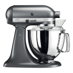 KitchenAid 5KSM175PSEMS Artisan food processor 300 W 4.8 L Silver