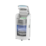 Leitz 80410000 IQ Optimax AutoFeed 300 paper shredder, P5, 300 sheets, 25-litre waste bin
