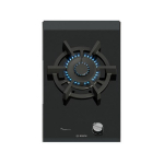 Bosch Serie 8 PRA3A6I10 hob Black Built-in 30 cm Gas 1 zone(s)