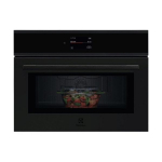Kompakt mikrolaineahi, Electrolux, H45 cm, matt must