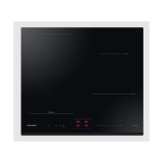 Pliidiplaat Samsung, 4 x induktsioon, 60 cm, must, faasitud esiserv