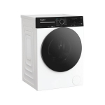 Pesumasin Whirlpool, eestlaetav, 12 kg, 1400 p/min, inverter, valge/must
