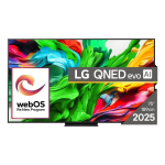 LG QNED 75QNED86A3A TV 190.5 cm (75") 4K Ultra HD Smart TV Wi-Fi Black